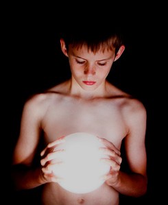 Holding onto the light Holding onto the light