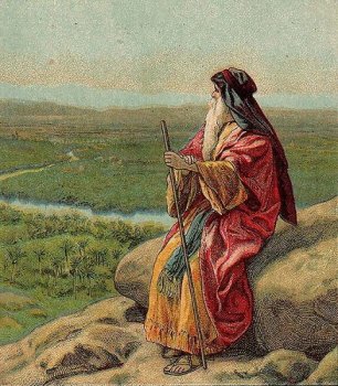 Moses at Nebo