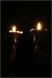 Shabbat candles