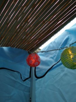 Sukkah in the rain
