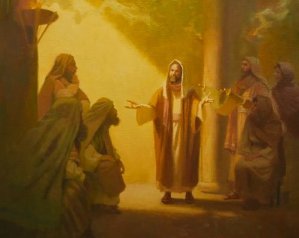 Apostle Paul preaching