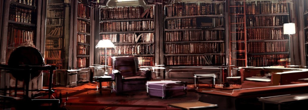 beautiful library