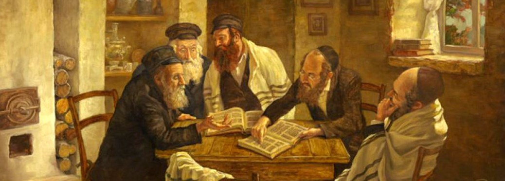 Rabbis discussing