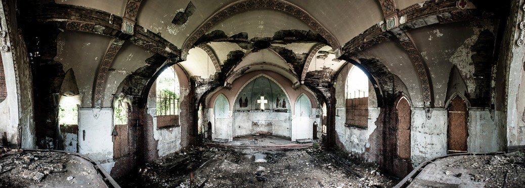 abandoned church